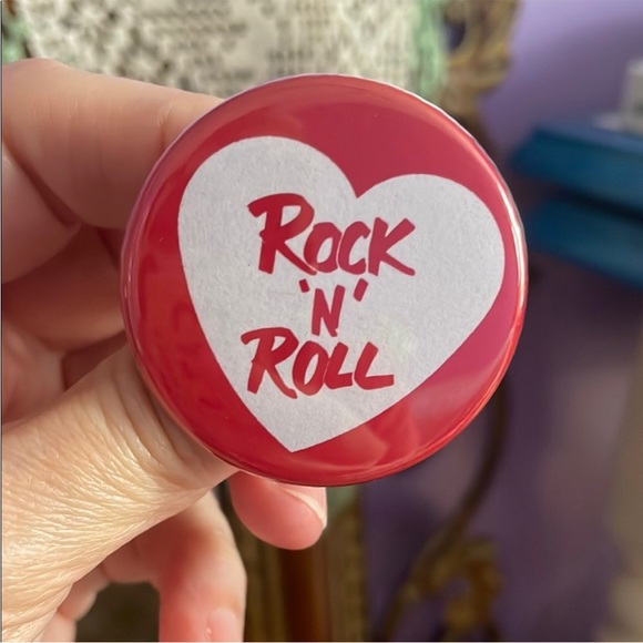 Vintage Jewelry - Rock 'N' Roll Pin